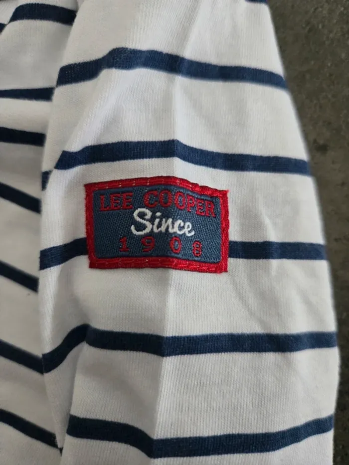 Tee shirt marinière Lee Cooper - photo numéro 3