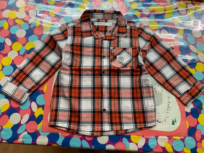 Chemise manches longues