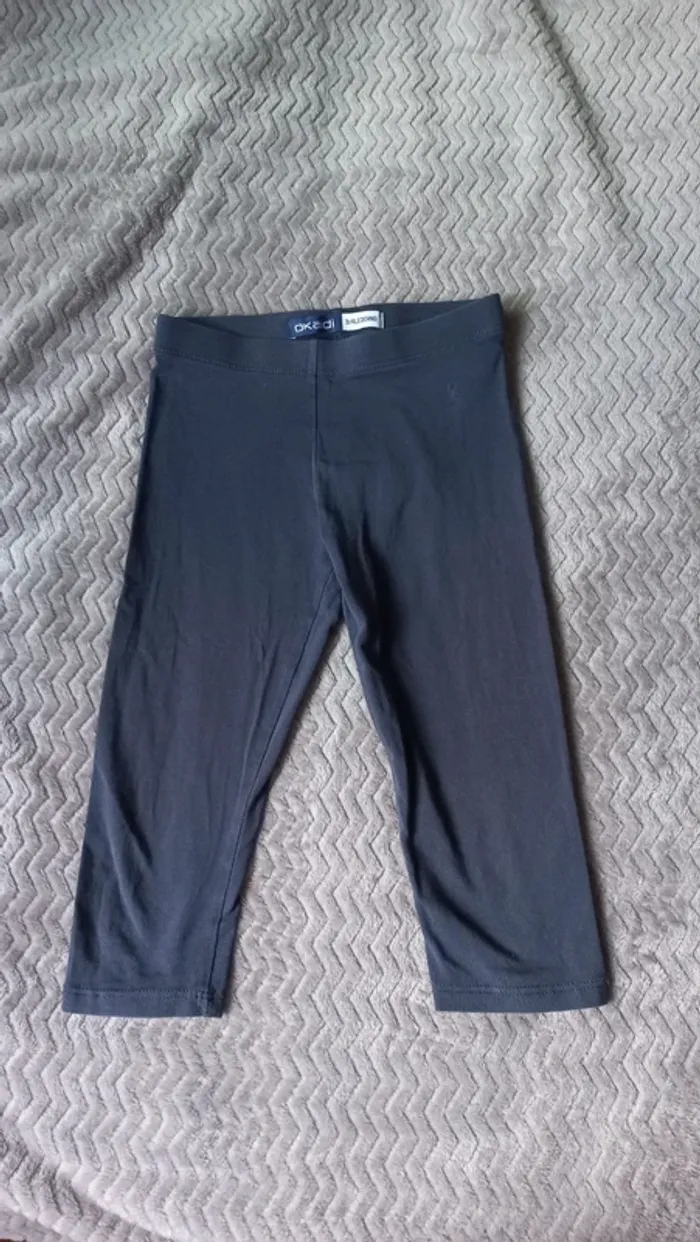 Leggings 3/4 okaïdi t6 marine