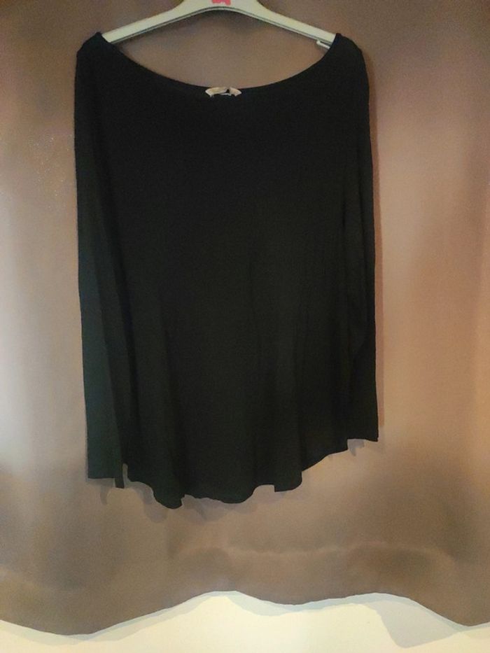 Tee shirt manches longues noire