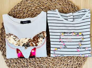 Lot tee-shirts manches longues