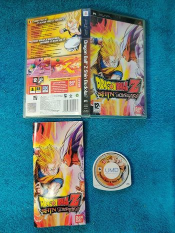 PSP Dragon Ball z shin budokai