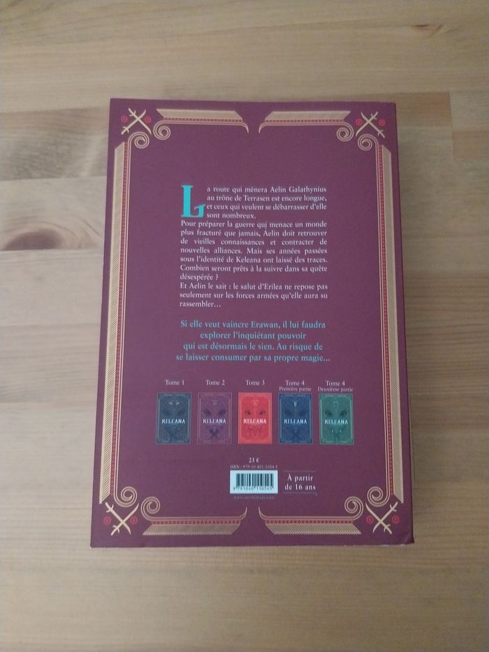Roman Keleana tome 5 L'Empire des Tempêtes- Sarah J. Maas La Martinière - photo numéro 4