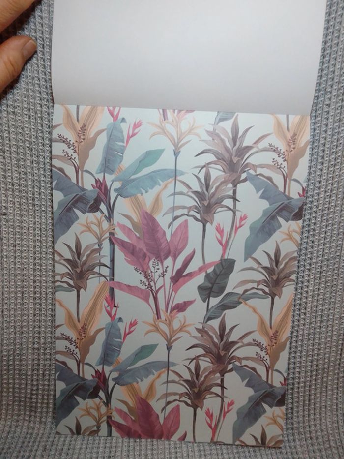 Bloc de papier création design "Botanic"/ Scrapbooking - photo numéro 6