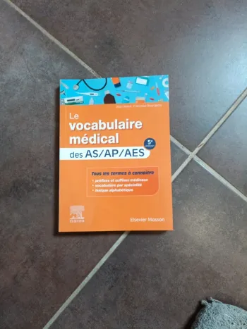Livre vocabulaire médical