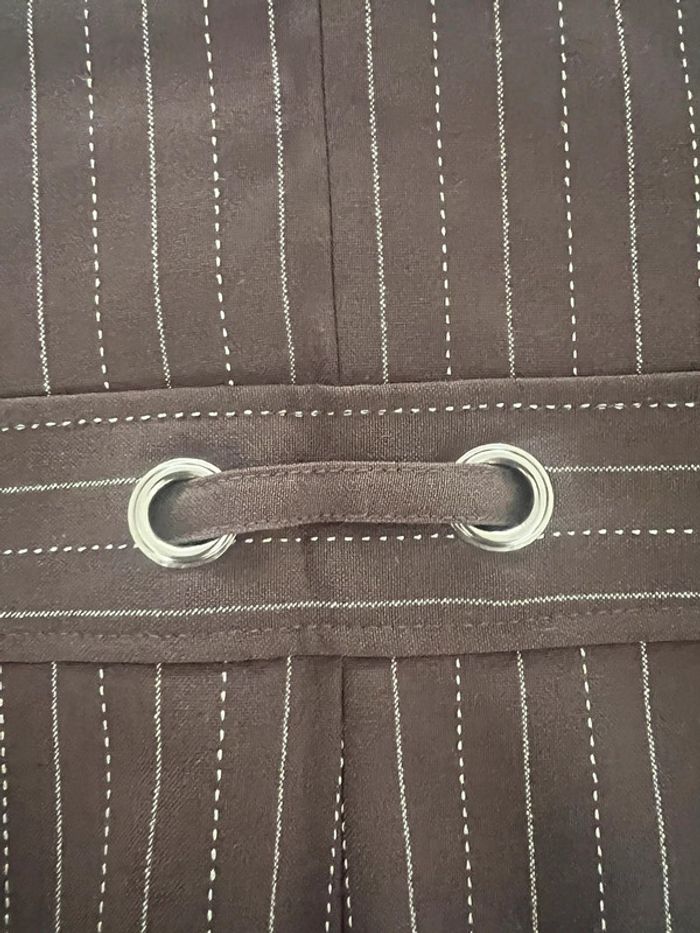 Veste marron rayé - photo numéro 10