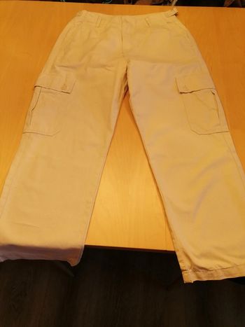 Pantalon beige Pull&Bear