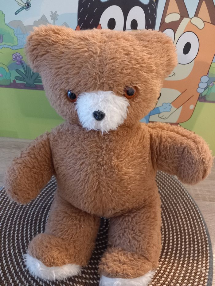 Peluche ours nounours marron vintage 33cm
- photo numéro 3