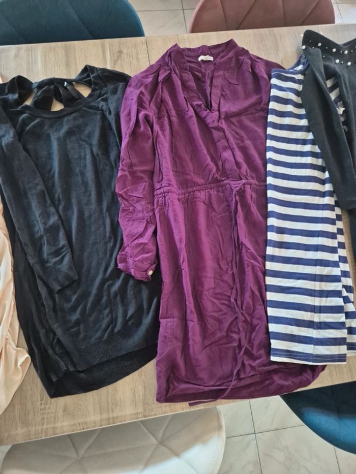 Lot de 19 vêtements taille 34 total look XS toutes saisons - photo numéro 15