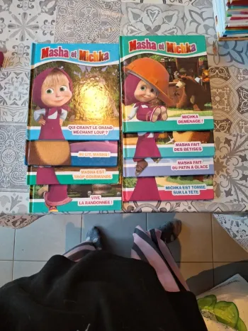 8 livre masha et michka