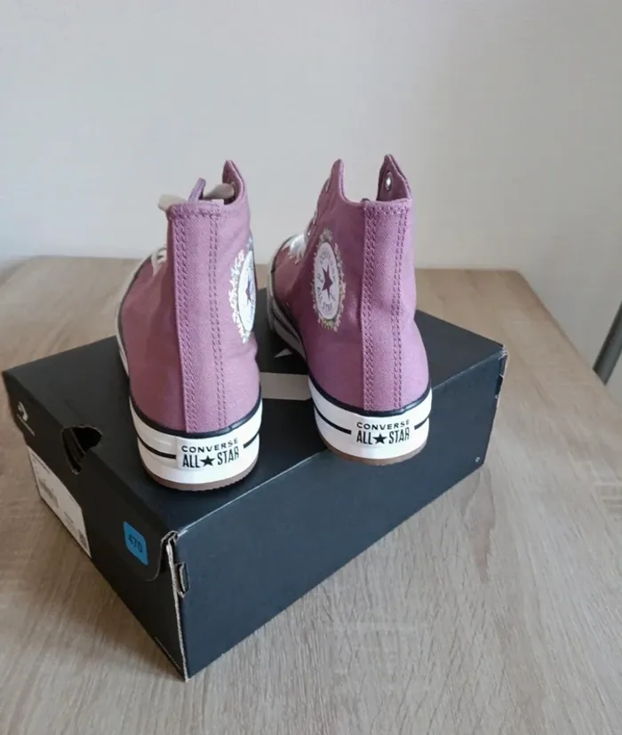 Baskets converse a plateforme - photo numéro 7