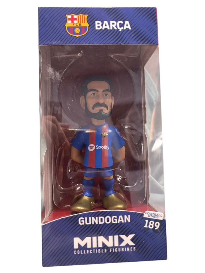 Figurine Minix Collectible Fc Barcelone Gundogan Football Stars 189 neuf