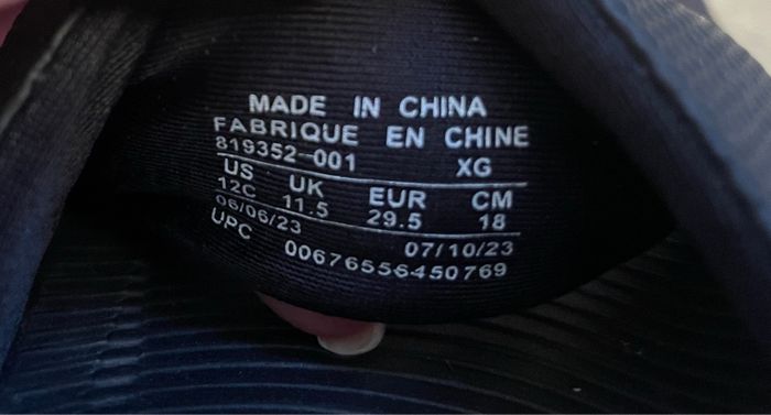 Nike Kawa noir taille 29,5 - photo numéro 6