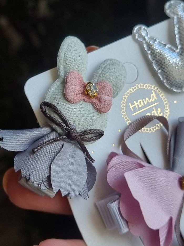 Lot de 5 pinces à cheveux neufs - photo numéro 4