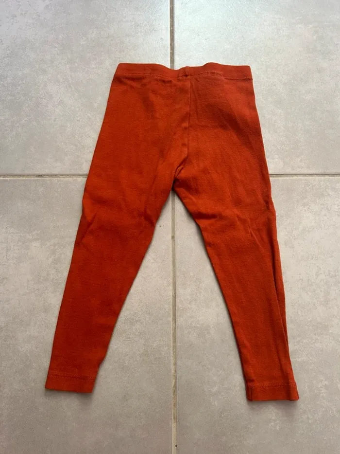 Legging rouge lupilu taille 12-24 mois - photo numéro 2
