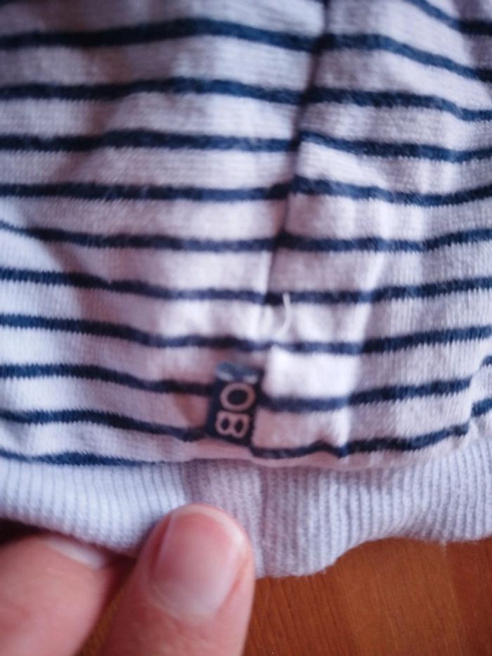 Lot de 2 bonnets bébé taille naissance - 1 mois - photo numéro 3
