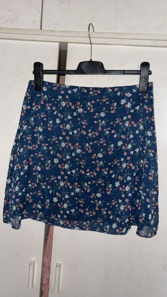 Mini jupe fleuri