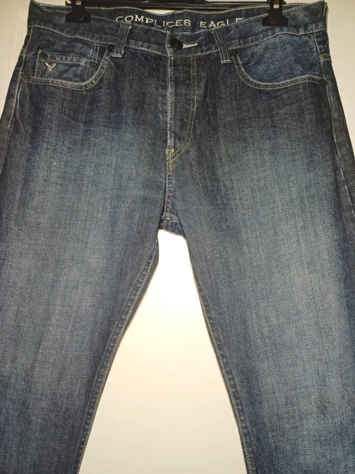Jeans coupe droite  Complices Eagle - photo numéro 3