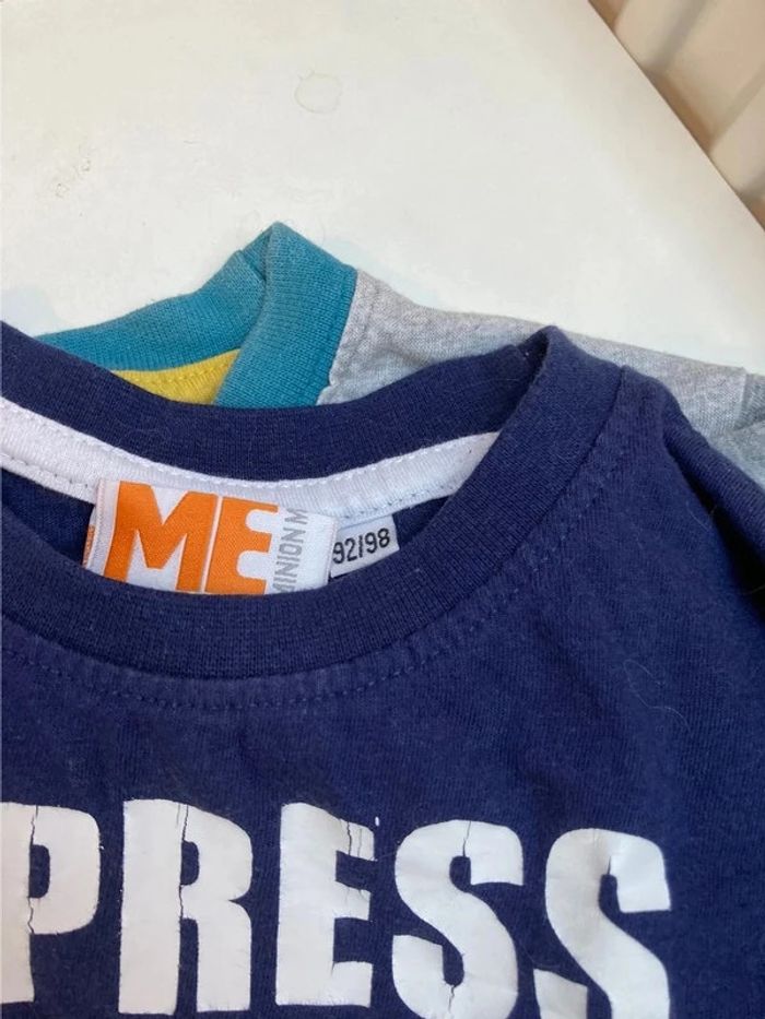 Lot de 4 t-shirt taille 92cm - photo numéro 5