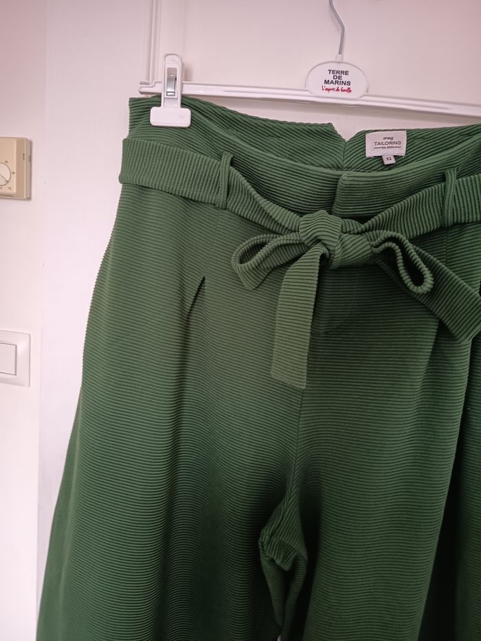 Pantalon large côtelé - photo numéro 2