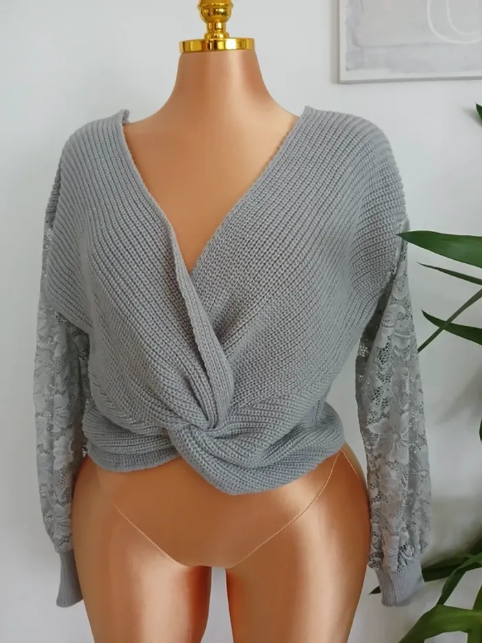 Joli pull Neuf Taille M🌿💝 - photo numéro 2