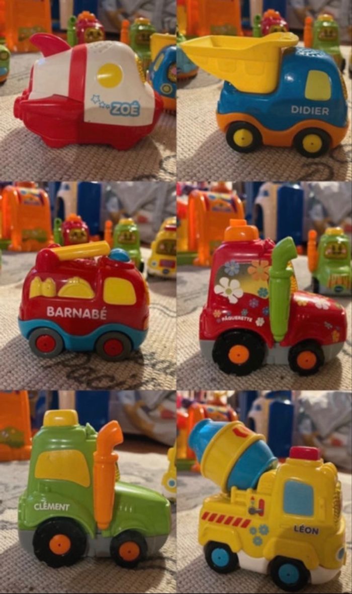 Lot Tut tut bolides VTech circuit & voitures - photo numéro 8