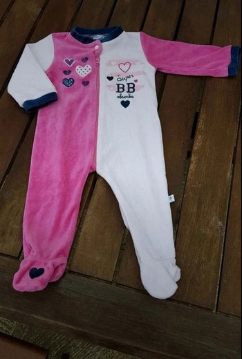 Pyjama velours Absorba 9m