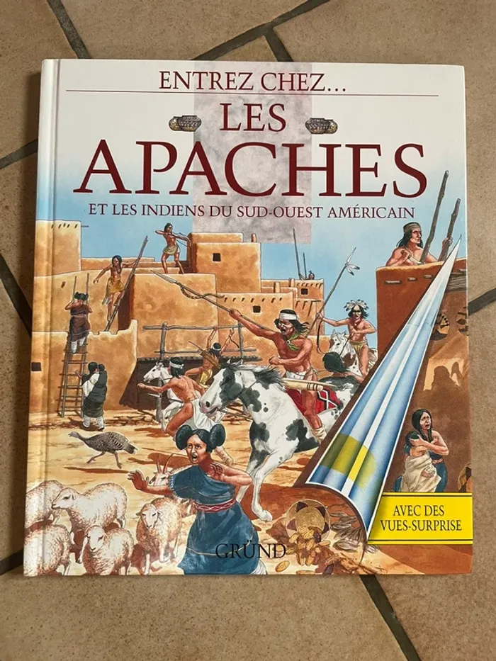 Livre Entrez chez les Apaches et les indiens du Sud-ouest américain