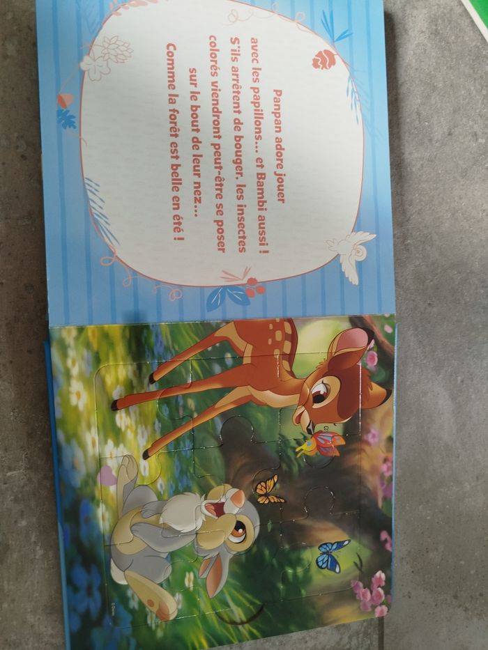 Livre puzzle Disney Bambi - photo numéro 6