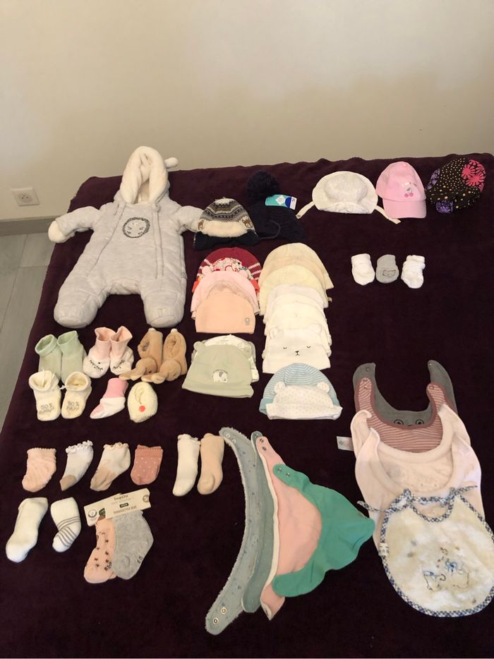 Lot complet pour bébé grand prématuré, petite prématuré et 0 mois. - photo numéro 3