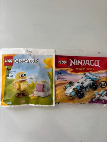 Lot neuf lego ninjago et creator