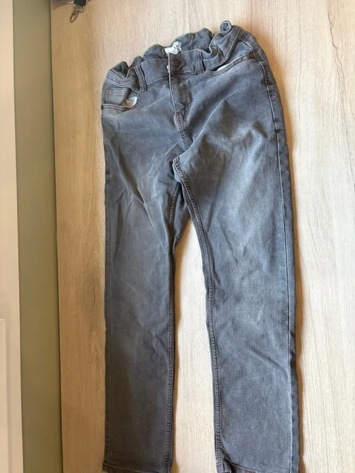 Jean slim gris Kiabi