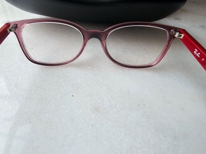 Lunette de vue Ray ban rose enfant - photo numéro 9