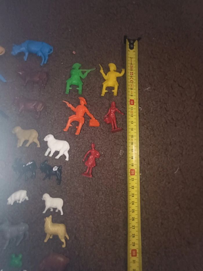 Lot animaux cow boy indien - photo numéro 3