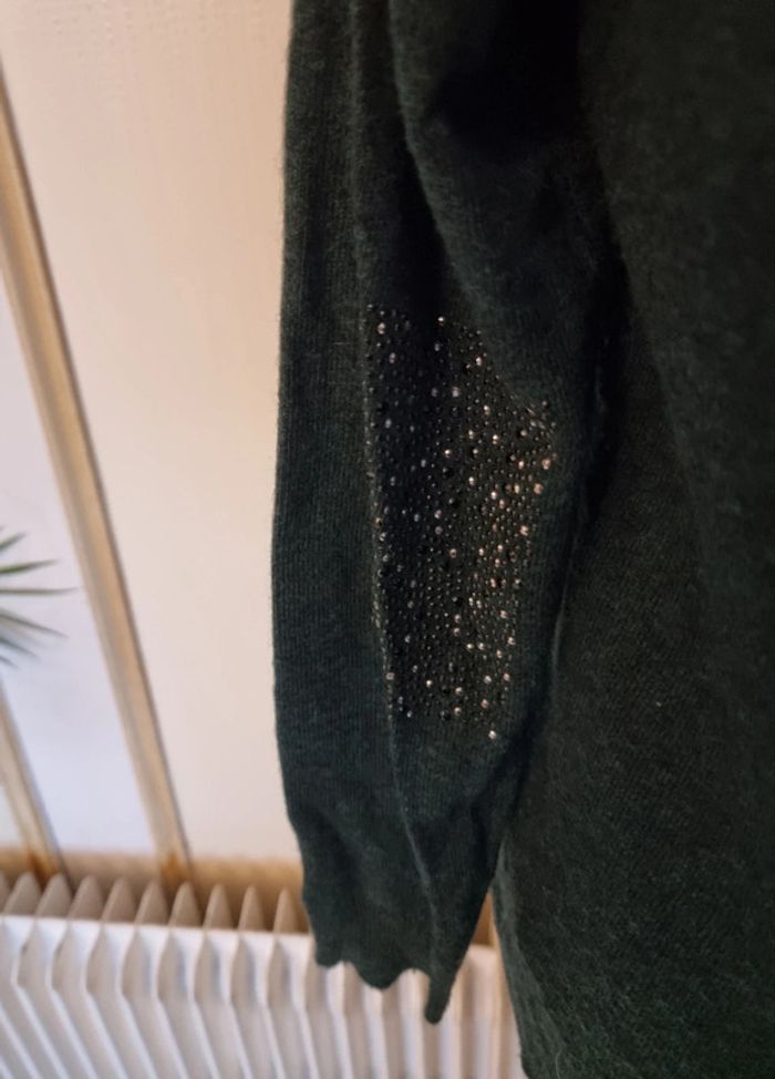 Pull Camaïeu Neuf Vert foncé - photo numéro 6