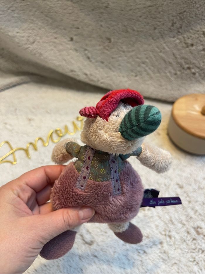 Doudou canard - Les jolis pas beaux - Moulin Roty - photo numéro 3