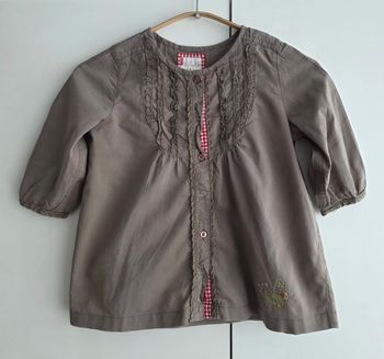 Chemise Tissaia, taille 4 ans