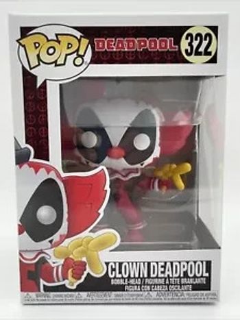POP N°322 Marvel Clown DeadPool