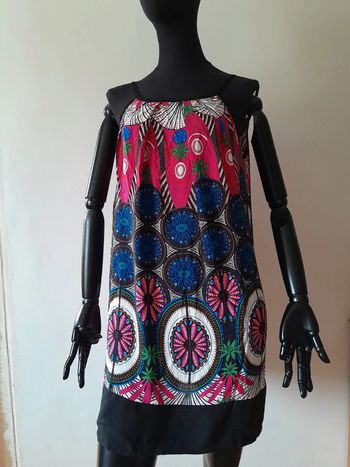 Robe /tunique été ample TU à motif plage