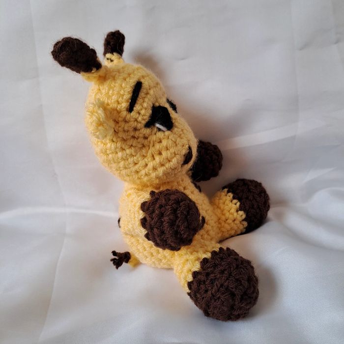 Petite girafe au crochet - photo numéro 4