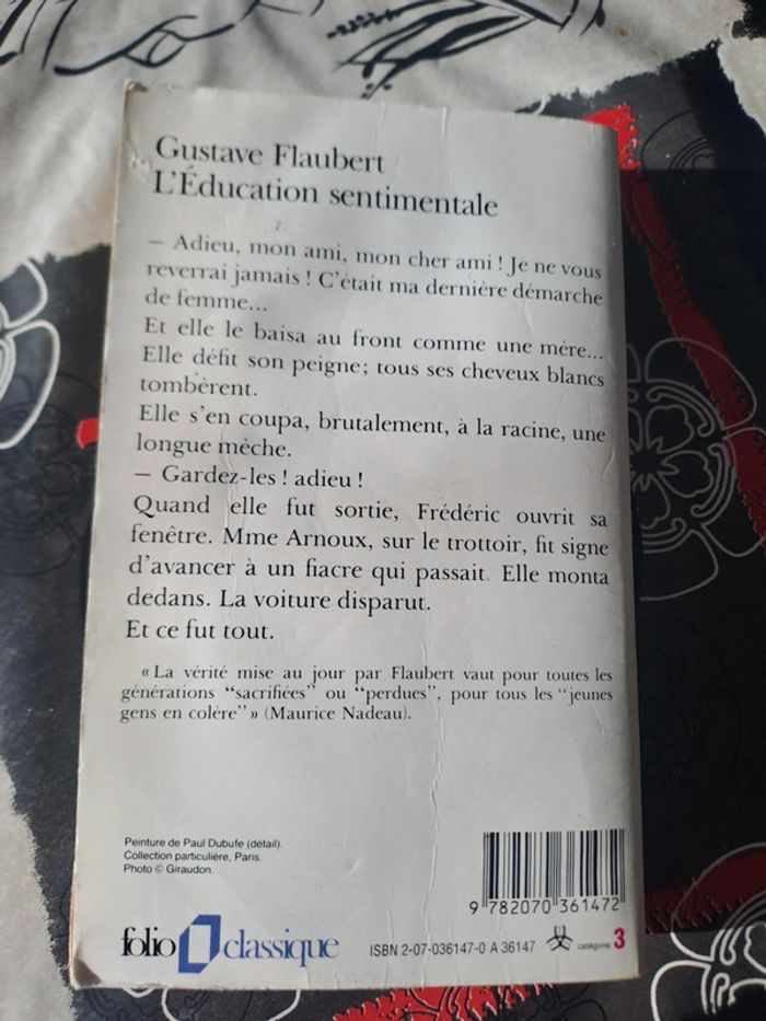 Livre L'Education Sentimentale, Gustave Flaubert - photo numéro 2