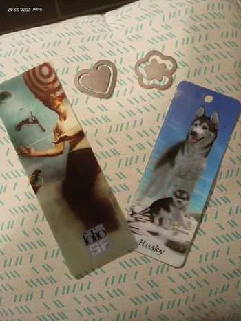 Lot de 4 marque-pages