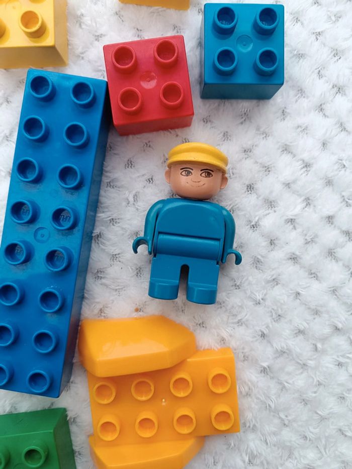🔸Lot 28 Pièces LEGO Duplo Vintage dont 2 Personnages🔸 - photo numéro 2