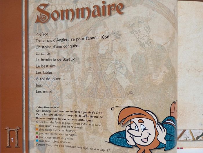 L'histoire d'une conquête: La tapisserie de Bayeux racontée aux enfants - photo numéro 3