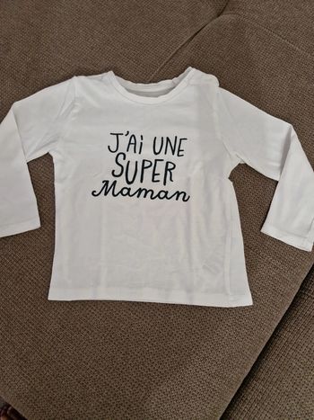 Tee shirt 2 ans