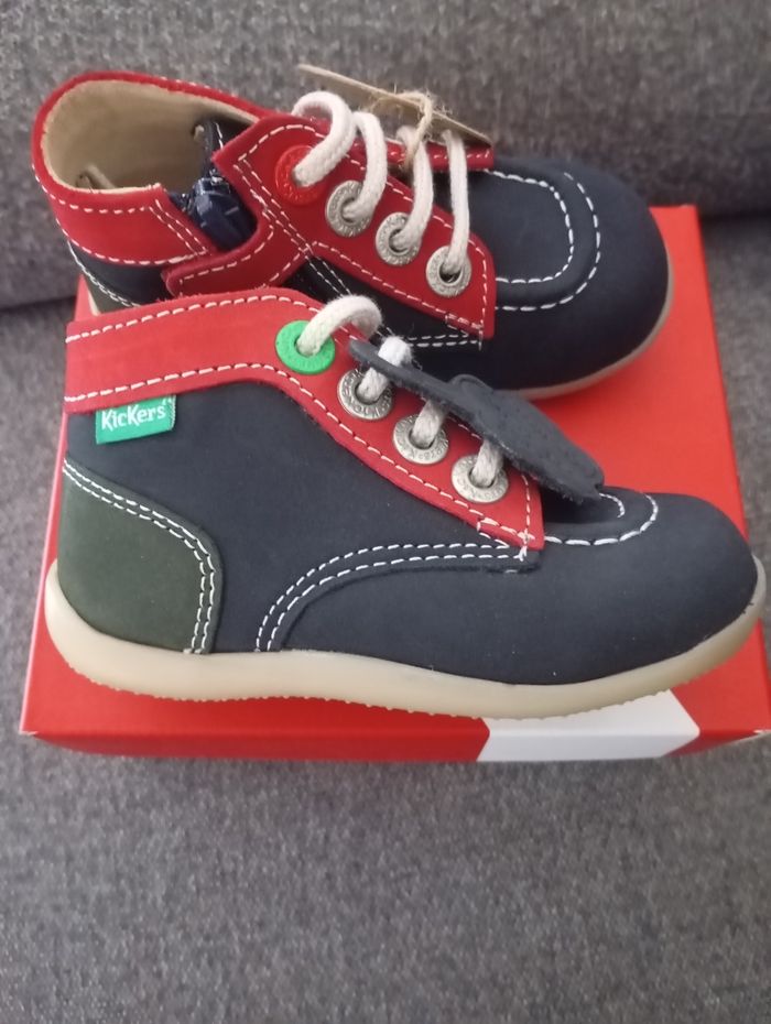 Kickers neuves pour garçon en taille 21 - photo numéro 3
