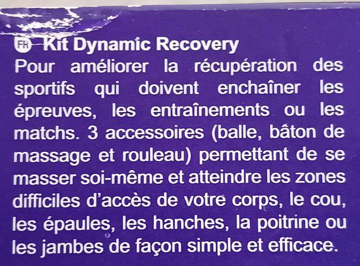 Kit Aptonia 3 en 1 de massage : rouleau, balle et stick de massage - photo numéro 4