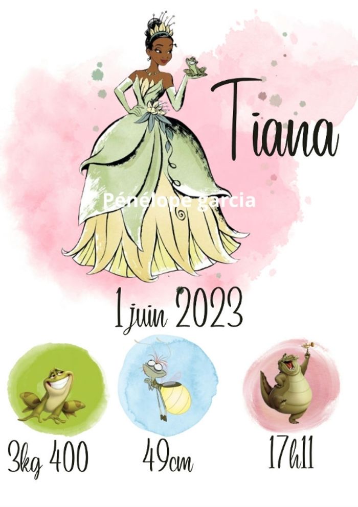 Cadre naissance Disney - photo numéro 3