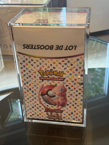 6 protections aimantées en acrylique pour Display Bundle Pokémon