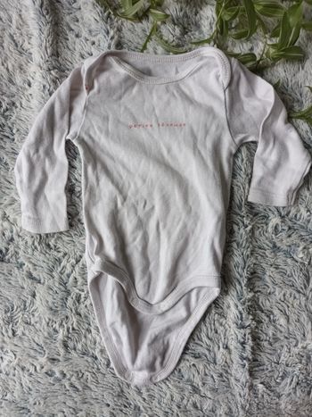 Body blanc 3 mois